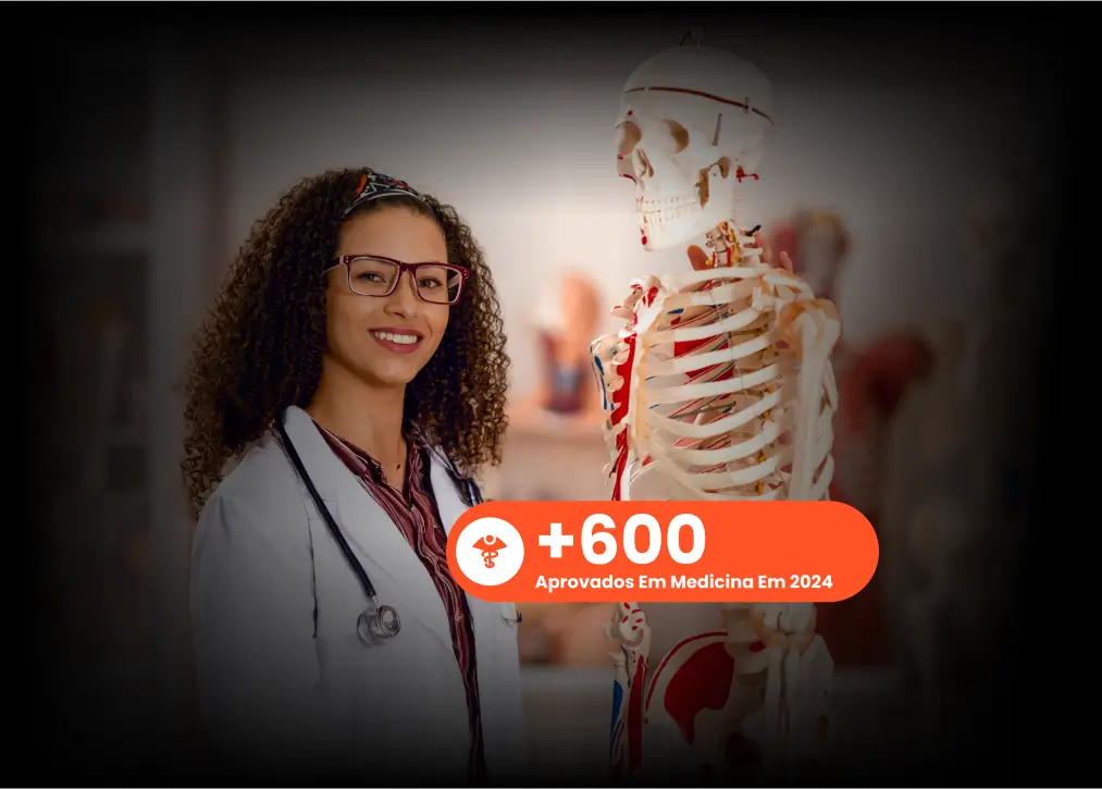 Estudante de medicina do Aprova Total