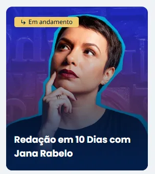 Minicurso: Redação em 10 Dias com Jana Rabelo
